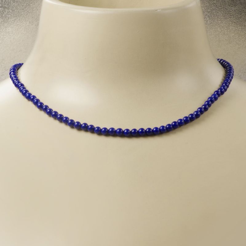 ラピスラズリネックレス（Lapis Lazuli）カラーブルー